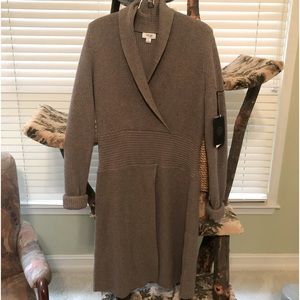 Per Se Cashmere/Cotton Sweater “dress”